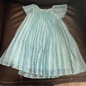 First Impressions Light Blue Floral Dress